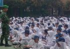 Babinsa Koramil 0602-18/Kragilan Berikan Pembinaan Wawasan Kebangsaan di SMP Negeri 1 Kragilan 