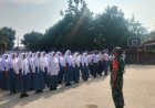 Danramil 0602-02/Kasemen Kodim 0602/Serang Kerahkan Babinsa, Bentuk Karakter Unggul Pelajar SMK Negeri 6 Kota Serang      ‎