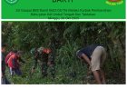 Sertu Gasfar Morais Babinsa Koramil 0602-04/Taktakan Kodim 0602/Serang Bersama Warga Bersihkan Jalan Lingkungan