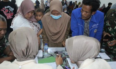 Peringati Hari Juang TNI AD, Kodim 0602/Serang Menggelar Kegiatan Baktikes 