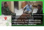 Optimalkan Keamanan, Babinsa Koramil 0602-07/Waringinkurung Kodim 0602/Serang Perkuat Koordinasi Bersama Ketua RT 