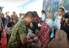 Dandim 0602/Serang Hadiri Panen Raya dan Vicon Nasional, Dukung Swasembada Pangan